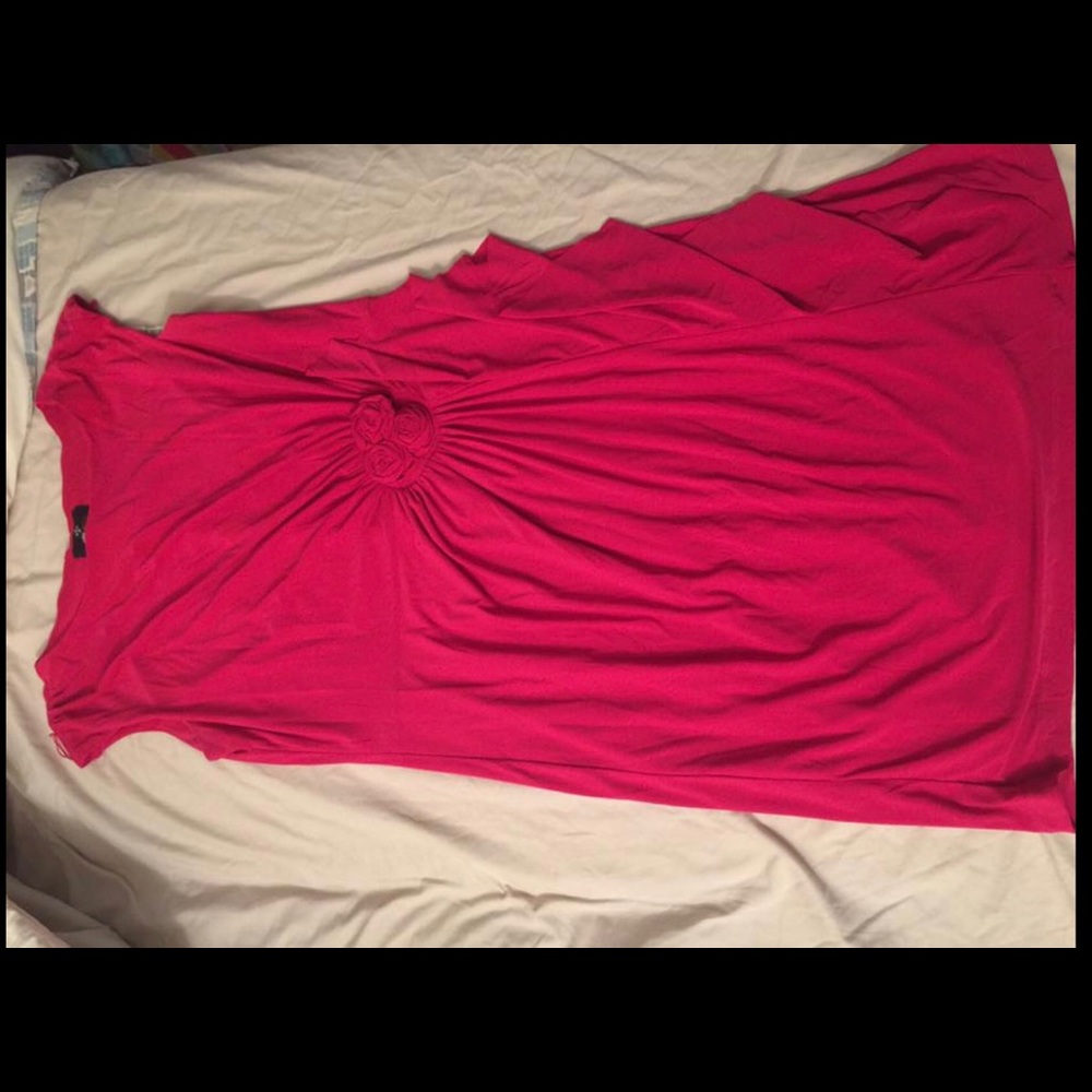 Beautiful Fuschia Ronnie Nicole Dress Sz 16